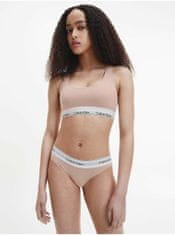 Calvin Klein Nohavičky pre ženy Calvin Klein Underwear - béžová XS