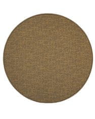 Vopi Kusový koberec Alassio zlatohnedý okrúhly 67x67 (priemer) kruh