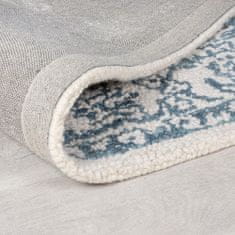 Flair Kusový koberec Wool Loop Yasmin Ivory/Blue 120x170