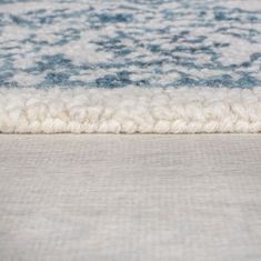 Flair Kusový koberec Wool Loop Yasmin Ivory/Blue 120x170
