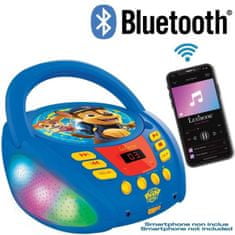 Lexibook CD prehrávač Paw Patrol Bluetooth so svetelnými efektmi