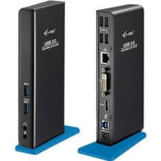 VERVELEY Dokovacia stanica I-TEC ADVANCE USB 3.0 pre notebooky/tablety, 7 portov USB, 4 x USB 2.0, 3 x USB 3.0, Sieť (RJ-45)
