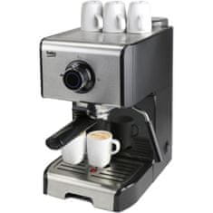 VERVELEY BEKO CEP5152B, Klasický 1200W kávovar, 1,2l nádržka, 360° otočná parná tryska, 15 barov, čierna a nerezová oceľ.