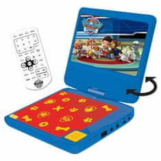 Lexibook LEXIBOOK, PATROILLE, Prenosný DVD prehrávač pre deti s USB portom