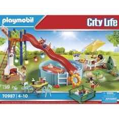 Playmobil PLAYMOBIL, 70987, Relaxačný priestor s bazénom