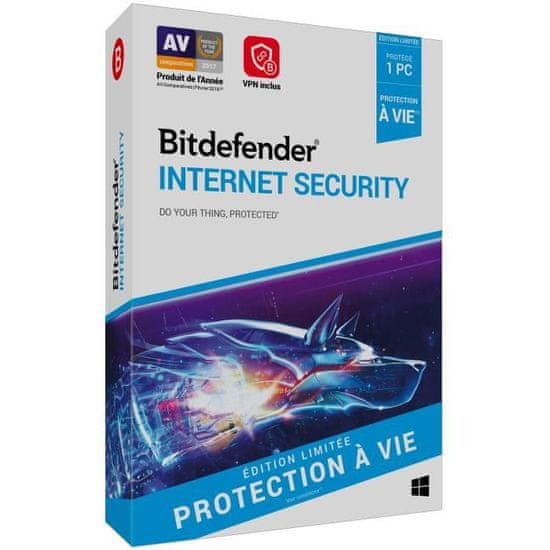 BitDefender Bitdefender Internet Security, doživotný, 1 PC