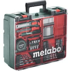 Metabo Skrutkovač METABO s 2 lítium-iónovými batériami 18 V 2 Ah a boxom so 73 kusmi príslušenstva
