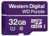 Western Digital WD Micro SDHC Purple Class 10 - 32GB (WDD032G1P0C), fialová