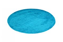 Chemex Koberec Delhi Exkluzivní Kruh 7388A E Sfa Modrá 80x80 cm