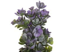 Beliani Umelá rastlina v kvetináči 31 cm HOUSELEEK PLANT