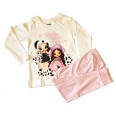 Eplusm Dievčenské bavlnené pyžamo "Na! Na! Na! Surprise" ružová 110 / 4–5 rokov Ružová