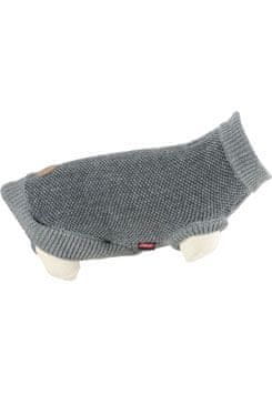 Zolux Obleček sveter pre psov JAZZY šedý 25cm