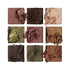 Makeup Revolution Paletka očných tieňov Ultimate Desire Shadow Palette Stripped Khaki 8,1 g