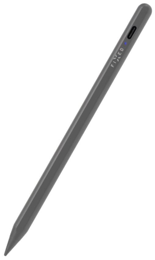 FIXED Aktívny stylus Graphite Uni s magnetmi pre kapacitné dotykové displeje, FIXGRA-UN-GR sivý