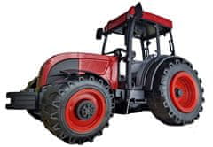 Euro-Trade Poľnohospodársky traktor s prívesom, svetlo, zvuk, 50cm