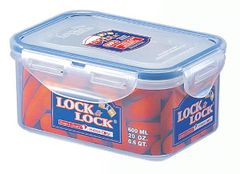 Lock & Lock DÓZA NA POTRAVINY LOCK 15,5X11X7CM 600ML, PLAST