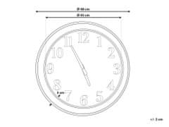 Beliani Nástenné hodiny 48 cm viacfarebné HORW
