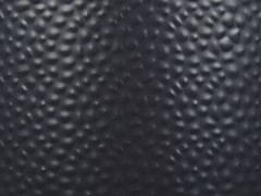 Beliani Stojanový kvetináč kovový 33 x 31 x 88 cm čierny LEIKA