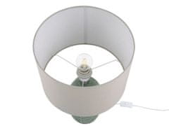 Beliani Keramická stolná lampa zelená OHIO