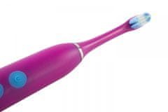 Oxe Elektrická sonická zubná kefka Sonic T1, cestovné puzdro a 2x náhradná hlavica, ružová