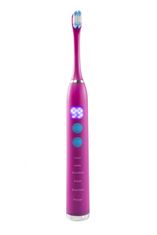Oxe Elektrická sonická zubná kefka Sonic T1, cestovné puzdro a 2x náhradná hlavica, ružová