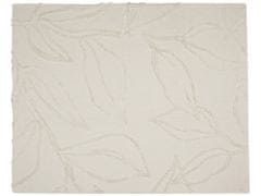 Beliani Bavlnená prikrývka 125 x 150 cm béžová ACACIA