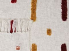 Beliani Bavlnená prikrývka 130 x 180 cm viacfarebná ALAPPUZHA