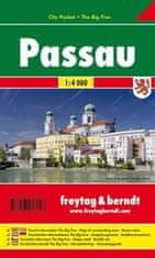 Freytag & Berndt PL 128 CP Passau 1:4 000 / vreckový plán mesta