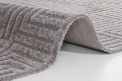 Elle Decor AKCIA: 80x150 cm Kusový koberec New York 105092 Grey 80x150