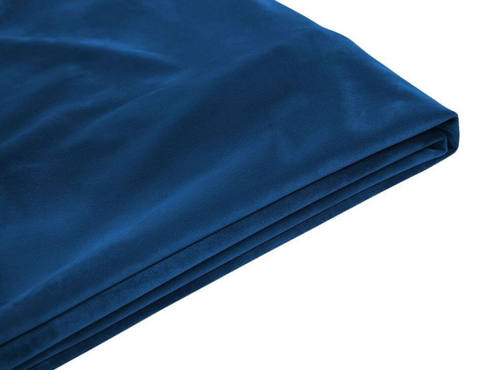 Beliani Náhradný povlak pre posteľ 160 x 200 cm modrý FITOU