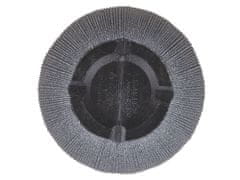 Beliani Kvetináč sivý guľatý 37 x 37 x 38 cm CHIOS