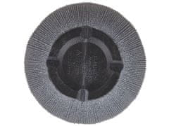 Beliani Kvetináč sivý okrúhly 44 x 44 x 48 cm CHIOS