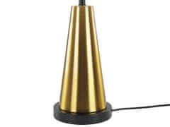 Beliani Stolná lampa zlatá / béžová SANDON