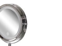 Beliani Kozmetické stolné zrkadlo s LED osvetlením 20 cm VERDUN