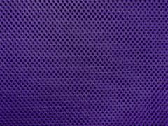 Beliani Otočná kancelárska stolička fialová FIGHTER