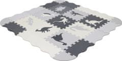 Matadi Penové puzzle sivé Dinosaury (28x28)