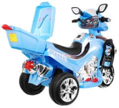Mamido Detská elektrická motorka 118 modrá