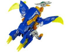 Lean-toys Dinobots 2v1 Dinosaur Shotgun Blue Pterosaur Shield