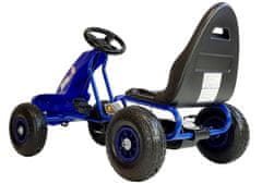 Lean-toys Pedálová motokára A-18 Blue