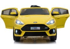 Mamido Elektrické autíčko Ford Focus RS žlté