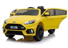 Mamido Elektrické autíčko Ford Focus RS žlté