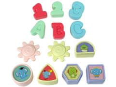 Lean-toys Interaktívny triedič s telefónom na učenie tvarov, čísiel a fólií