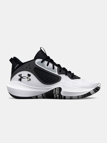 Under Armour Topánky UA GS Lockdown 6-WHT