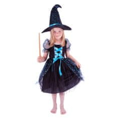 Rappa Detský kostým čarodejnice Agathy/Halloween (S)