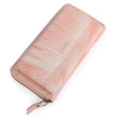 Lagen Dámska kožená peňaženka 786-017-D oranžová