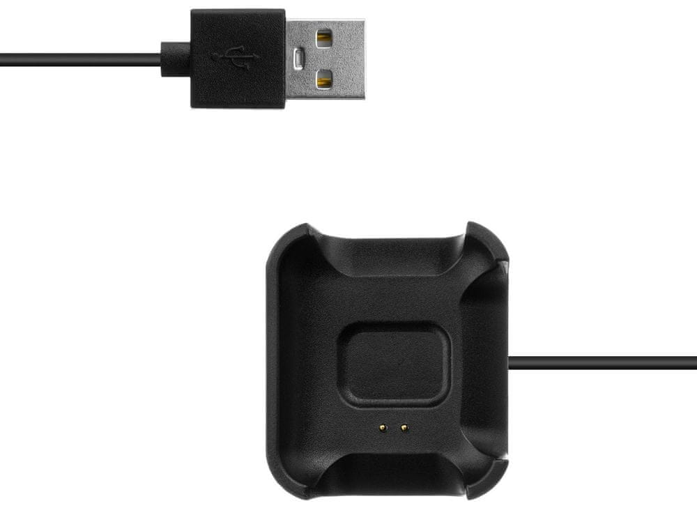 FIXED Nabíjací USB kábel pre Xiaomi Mi Watch Lite, FIXDW-795 čierny