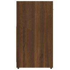 Vidaxl Kúpeľňová skrinka hnedý dub 60x33x60 cm spracované drevo