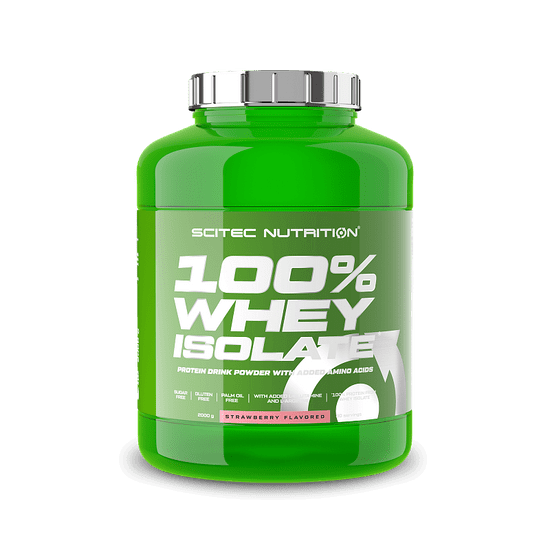 Scitec Nutrition  100% Whey Isolate 2000 g strawberry