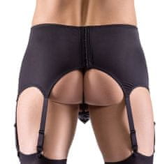 SvenjoymentUnderwear Svenjoyment Suspender Belt (Black), pánsky fetish podväzkový pás M
