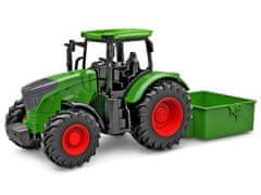 DeCuevas Traktor zelený s voľným chodom 27,5 cm v krabici